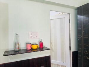 Kitchen in 3 BHK Apartment at Crystal Isle Apartment, Goregaon East – for Sale