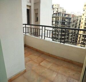 Balcony in 2 BHK Apartment at Supertech Eco Village II, Sector 16b Greater Noida – for Rent