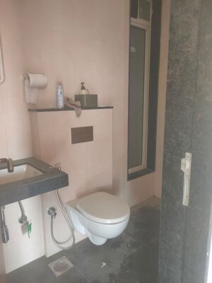 Bathroom in 2 BHK Apartment at Raunak Residency Thane, Pokhran Road No One – for Rent