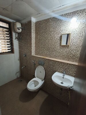 Bathroom in 2 BHK Apartment at Lodha Downtown, Dombivli East – for Rent