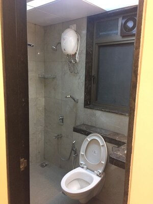 Bathroom in 2 BHK Apartment at L&T Emerald Isle, Powai – for Rent