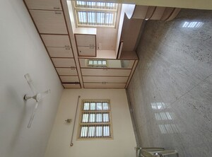 Staircase in 2 BHK Independent House at Iti Layout – for Rent