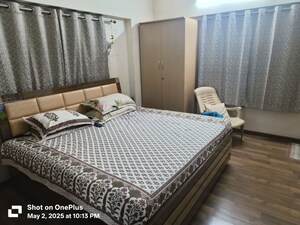 Bedroom in 3 BHK Apartment at Deep Satyadeep Heights, Makarba – for Sale