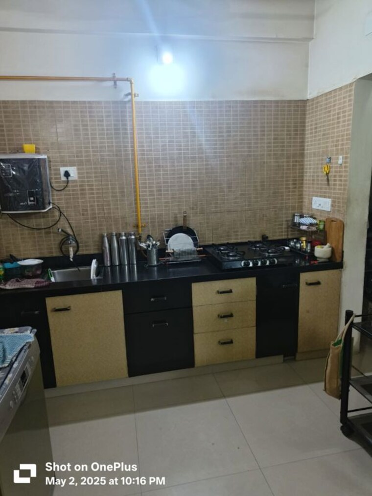 Kitchen, deep-satyadeep-heights 3 Bedroom 1450 Sq.Ft. Apartment In Makarba Ahmedabad 10160929