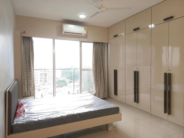 Bedroom, soham-crystal-spires 3 Bedroom 1350 Sq.Ft. Apartment In Thane West Thane 10160935