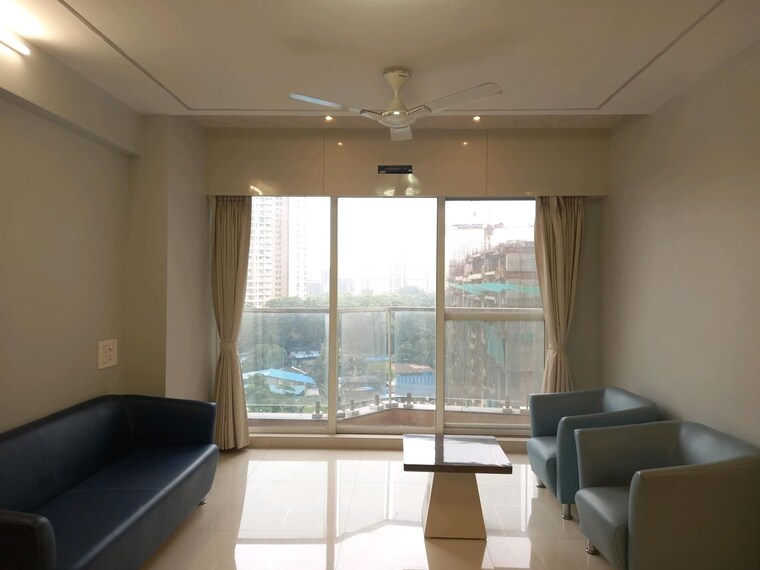 Living Room, soham-crystal-spires 3 Bedroom 1350 Sq.Ft. Apartment In Thane West Thane 10160935