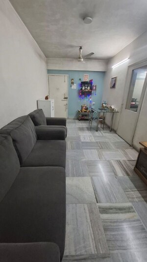 Living Room in 1 BHK Apartment at Evening Glory, Chandivali – for Rent