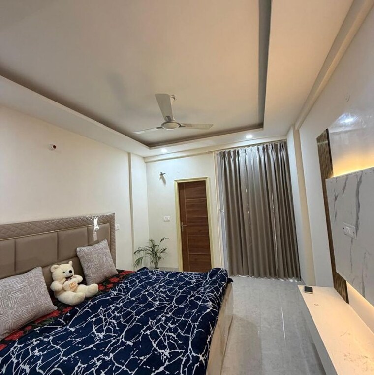 Bedroom, aura-homes 2 Bedroom 1650 Sq.Ft. Apartment In High Ground Zirakpur 10056084