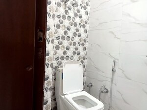 Bathroom in 3 BHK Builder Floor at Mahavir Enclave 1 – for Rent