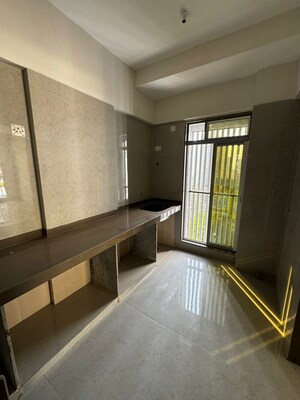 Kitchen in 1 BHK Apartment at Shiv Pearl Gardens, Malad West – for Rent