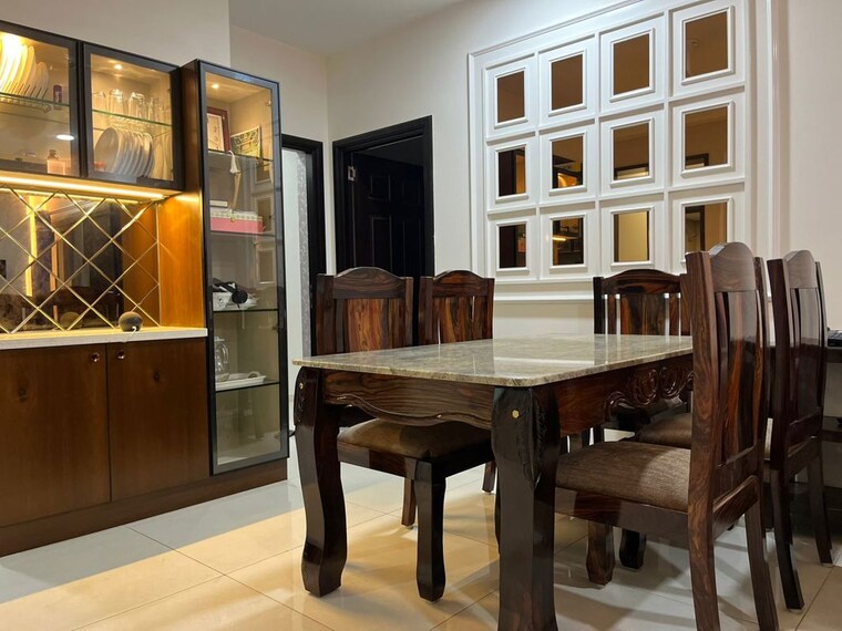 Kitchen, sobha-palm-courts 3 Bedroom 1500 Sq.Ft. Apartment In Kogilu Bangalore 10161417
