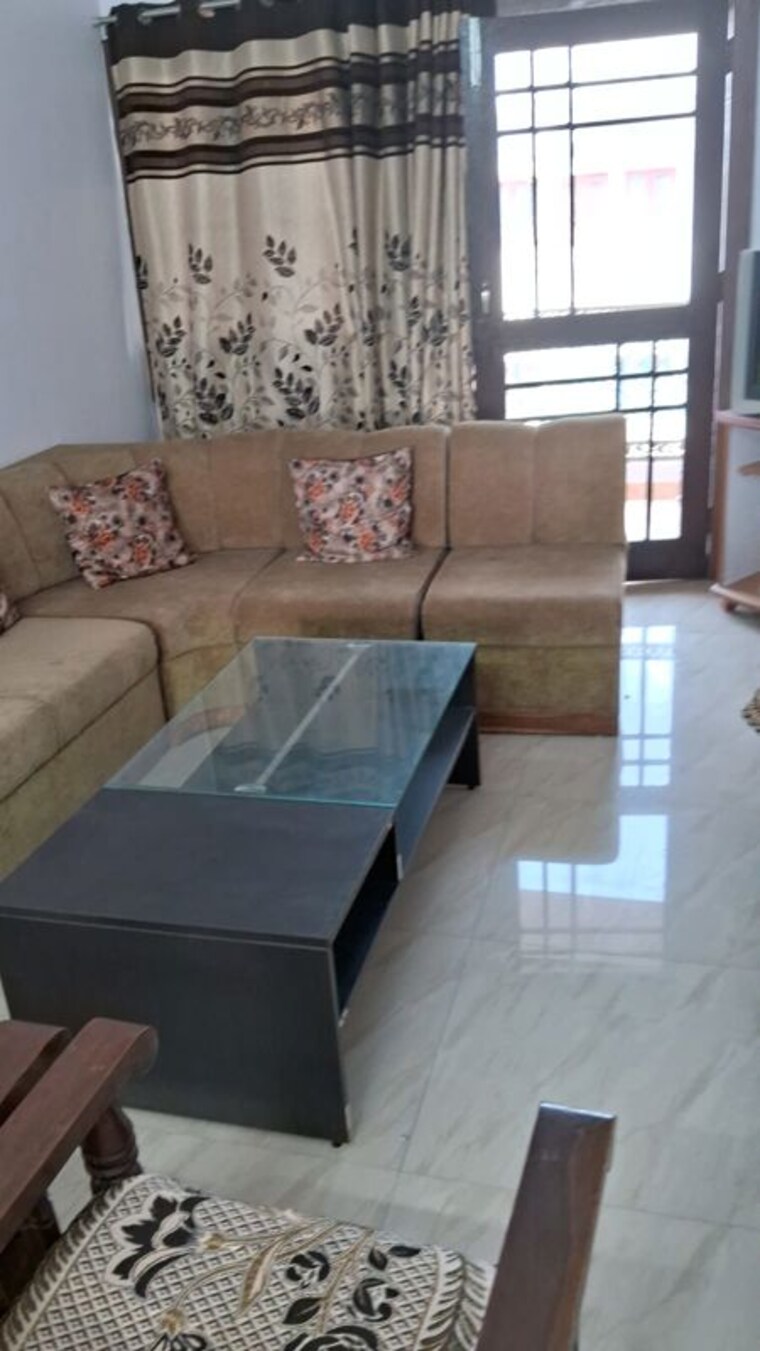 Living Room, orchid-apartments-the-mall-avenue 2 Bedroom 1000 Sq.Ft. Builder Floor In The Mall Avenue Lucknow 10161419