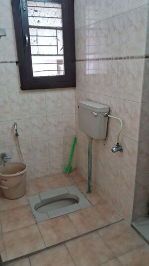 Bathroom in 2 BHK Builder Floor at Orchid Apartments The Mall Avenue, The Mall Avenue – for Rent