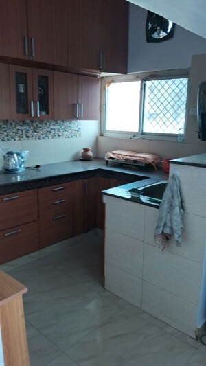 Kitchen in 2 BHK Builder Floor at Orchid Apartments The Mall Avenue, The Mall Avenue – for Rent