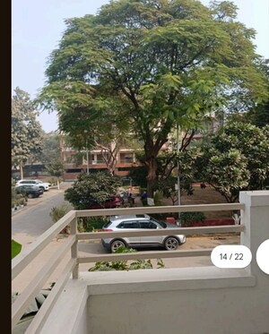 Balcony in 3 BHK Apartment at AS Tower, Sector 45 – for Rent