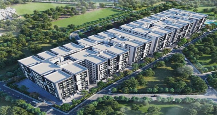 Exterior View, ideas-shoba-nath 3 Bedroom 2000 Sq.Ft. Apartment In Annojiguda Hyderabad 10161426