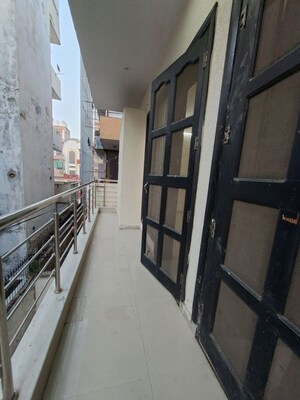 Balcony in 3 BHK Apartment at Unitech Uniworld Gardens, Sector 47 – for Rent