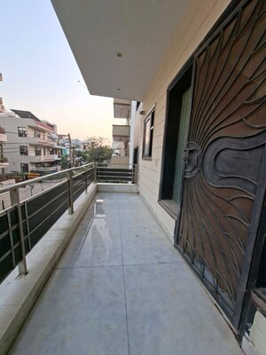 Balcony in 3 BHK Apartment at Unitech Uniworld Gardens, Sector 47 – for Rent
