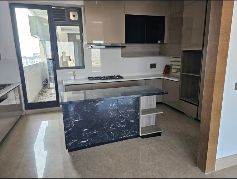Kitchen, aba-county-107 4 Bedroom 3501 Sq.Ft. Apartment In Sector 107 Noida 10161543