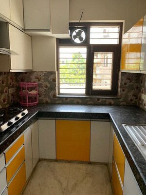 Kitchen in 2 BHK Apartment at RWA Residential Society Sector 46, Sector 46 – for Rent