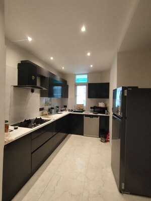 Kitchen in 3 BHK Apartment at Sector 9 Dwarka – for Rent