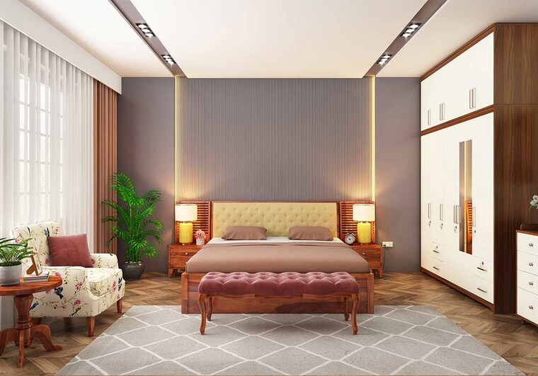 Bedroom, sus 2 Bedroom 947 Sq.Ft. Apartment In Sus Pune 10161447