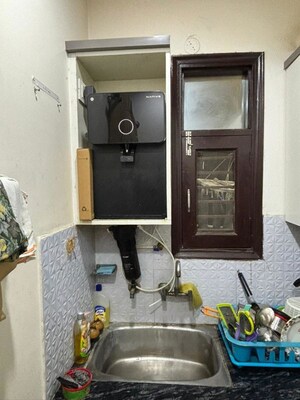 Master Bedroom in 1 BHK Builder Floor at Dwarka Mor – for Rent