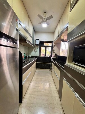 Kitchen in 1 BHK Apartment at Bandra West – for Rent