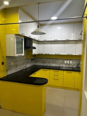 Kitchen in 2 BHK Apartment at Mantri Webcity, Hennur – for Rent