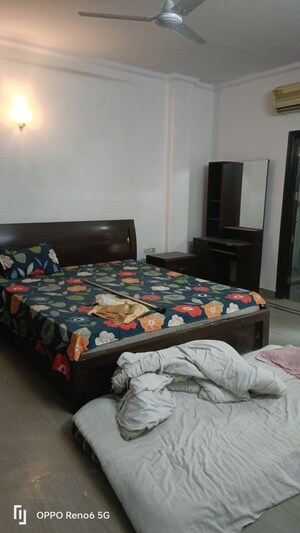 Bedroom in 2.5 BHK Builder Floor at East Of Kailash – for Rent
