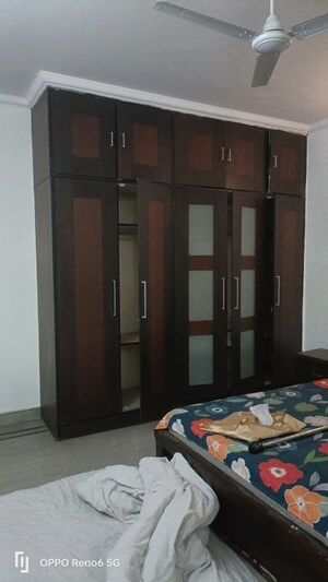 Bedroom in 2.5 BHK Builder Floor at East Of Kailash – for Rent