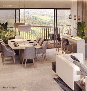 Master Bedroom in 4 BHK Apartment at Conscient Parq, Sector 80 – for Sale