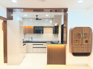 Kitchen in 3 BHK Apartment at Sai Jyothi Keerthi Signature, Kondapur – for Rent