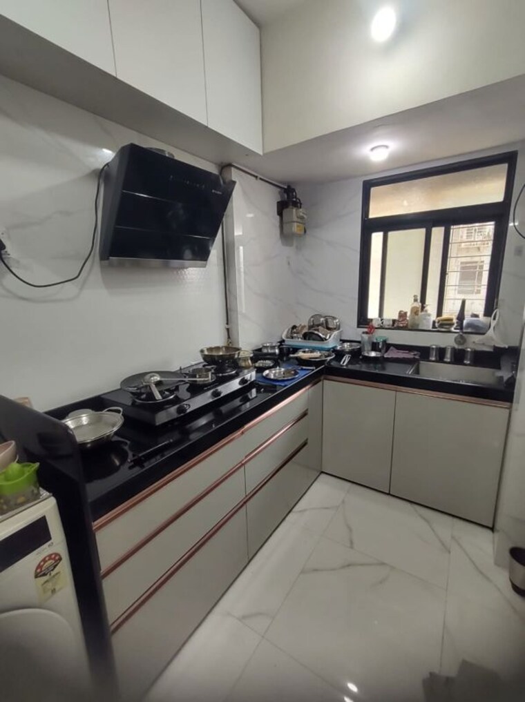 Kitchen, jp-airoli-tower 1 Bedroom 450 Sq.Ft. Apartment In Airoli Sector 19 Navi Mumbai 10161845