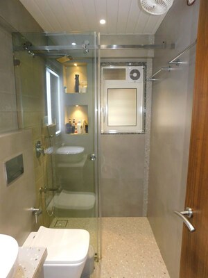 Bathroom in 2 BHK Apartment at Platinum Tower 1, Andheri West – for Rent