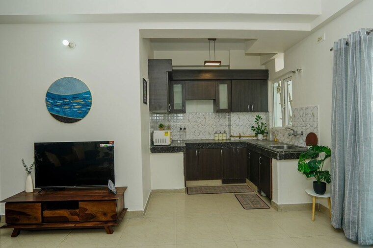 Kitchen, fusion-homes 2.5 Bedroom 1155 Sq.Ft. Apartment In Tech Zone 4 Greater Noida Greater Noida 10161763