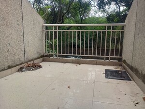 Balcony in 3 BHK Apartment at Vasant Kunj – for Rent