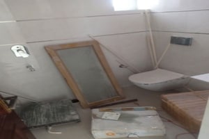 Bathroom in 2 BHK Builder Floor at Hasanpur – for Sale