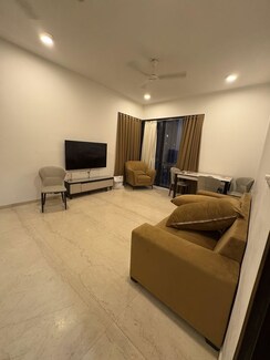 2 BHK + Servant Room,Study Room Apartment For Rent in Lodha The Park