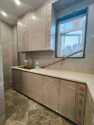 Kitchen in 3 BHK Apartment at Palm Residency Chhatarpur, Chattarpur – for Rent