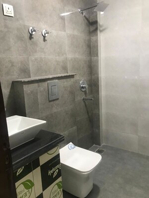 Bathroom in 1 RK Builder Floor at Kohli One Malibu Town, Sector 47 – for Rent