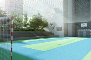 Swimming Pool in 1 BHK Apartment at Rustomjee Bella Phase 1, Bhandup West – for Sale