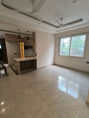 Living Room in 3 BHK Apartment at Saket – for Rent