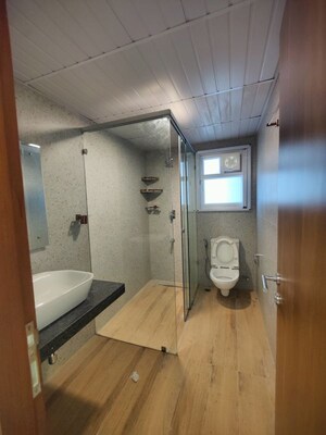 Bathroom in 4 BHK Apartment at Prestige Beverly Hills, Kokapet – for Rent