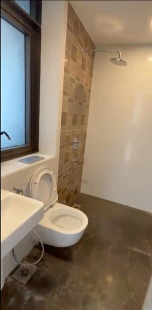 Bathroom in 3 BHK Apartment at Lodha The Park, Worli – for Rent