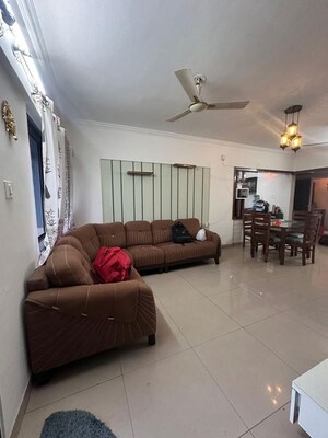 Living Room in 2 BHK Apartment at Goel Ganga Carnation, Koregaon Park – for Rent