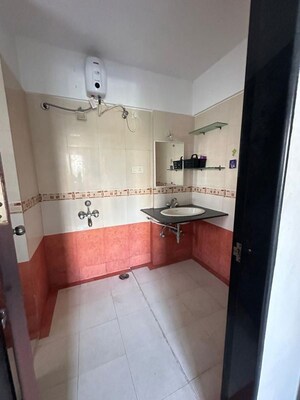 Bathroom in 2 BHK Apartment at Goel Ganga Carnation, Koregaon Park – for Rent