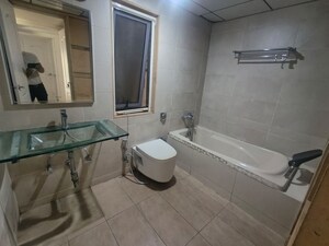 Bathroom in 3 BHK Apartment at Kanchan Osian One and Only, Koregaon Park – for Rent