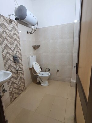 Bathroom in 3 BHK Builder Floor at Spazedge, Sector 47 – for Rent
