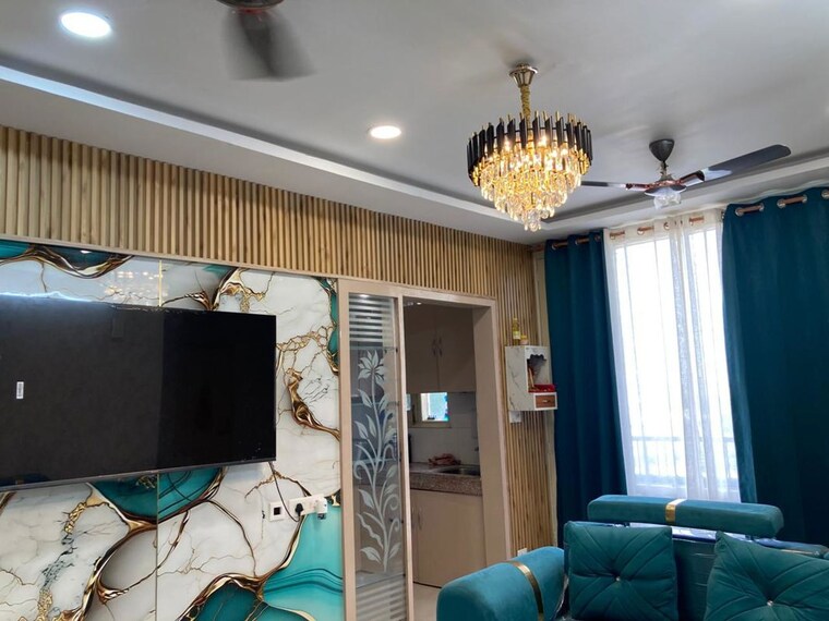 Living Room, sbp-housing-park 3 Bedroom 1300 Sq.Ft. Apartment In Central Derabassi Chandigarh 10162282